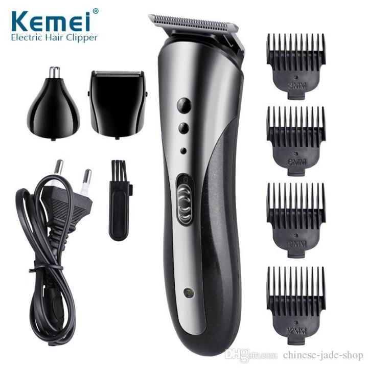 Km-1407 Hair Clipper Shaver, Razor, Nose Hair Trimmer