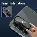 Samsung Galaxy A17 Camera Lens Protector | Ultra Clear HD Alloy Metal Ring | Scratch Resistant, Dust Proof, Anti-Fingerprint & Easy Installation. 