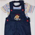 Unisex Dress for kids-Best for Summer- Stylish-Comfortable-Romper Style- 0-3Months. 