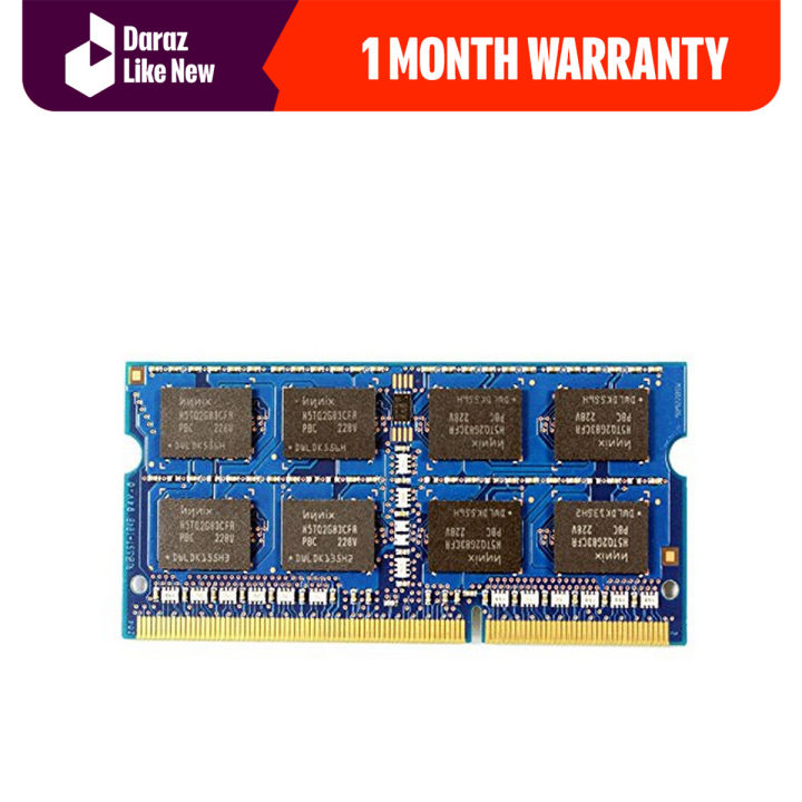 DDR3 4 GB PC3L LAPTOP RAM 12800MHZ BRANDED RAM 100% ORIGINAL - Daraz Like New
