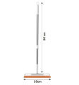 Household Cleaning Tools Floor Cleaning Scraper - Magic Broom Silicone Pet Hair Dusting Broom. 