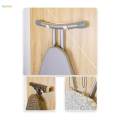 Ironing Board Hanger Wall Rack Space Saving with Screws Easy Installation Compact Ironing Board Hook. 