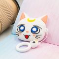 Soft Silicon Mercedes Case For Apple Airpods Pro| Pro 2 | Airpods 3 & Airpods 4 Case With Hook Fancy Design Covers. 