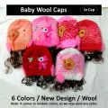 Woolen Caps for Kids for Winter Cute Baby Girl Multicolor for 6 Month to 4 Years. 