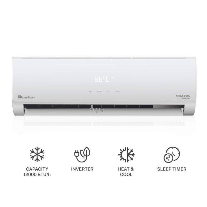 Dawlance Atmos Cool Inverter 15/ 1 Ton / Split AC / 12000 BTU / 12 Years Compressor Warranty