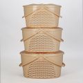 Portable Storage Basket , Picnic and Carry Basket With Lid Portable Storage, Picnic and Carry Basket With Lid Picnic baskets Fruit baskets Laundry Baskets. 