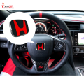 Honda Steering LOGO Red & Black - Honda - Steering LOGO. 