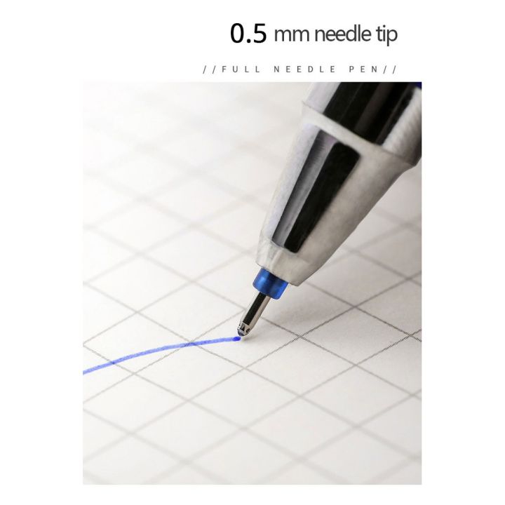 Erasable%20ballpen%20Gel%20pen%20set%200.5mm%20ball%20tip%20Black,Light%20Blue,Red,Dark%20Blue%20ink%20Refills%20friction%20pen%20with%20eraser%20School%20&%20office%20writing%20supplies%20Stationery%20-%20Image%206