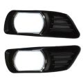 1Pair Car Front Bumper Fog Light Covers Lower Fog Light Trim Bezel Cover for Toyota Camry XV40 2007 2008 2009 Fog Light Cover. 