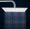 Rainfall Shower Head Multiple Sizes Square Shape, Solid Stainless Steel Color Square Ultra Thin Water Saving Chrome Finish  Color. 