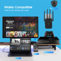 Doomhot WiFi Repeater 2.4Ghz Wireless Range Extender WiFi Signal Booster 300Mbps Wi-Fi Signal Amplifier Network Routers Network Extender for AP Router Range EU Plug. 
