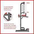 Power Tower Pull Up Bar, Adjustable Height Pull Up & Dip Station Multi-Function Home Gym Strength Training Fitness Workout Station. 