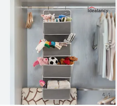 MaidMAX Over Door Storage, Wall Hanging Storage Organiser for