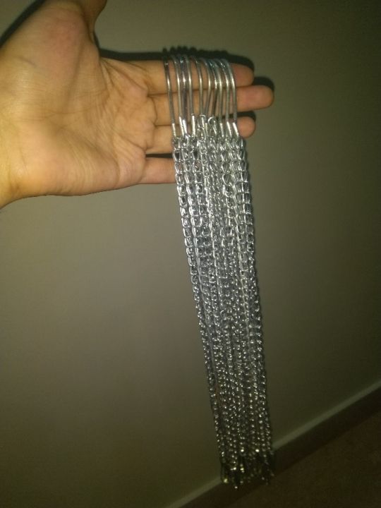 Pack of 10 Hanging Chain Metal for plants and other decoration