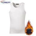 Men Sleeveless Top Ultra-thick Fleece Lined Tank Top Vest Warm Thermal Base Layer for Southeast Asian Buyers Men Thermal Vest. 