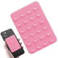 Suction Phone Case Mount Hands-Free Mirror Shower Phone Holder Square Anti-Slip Suction Cup Phone Mount For Kitchen Wall Table. 