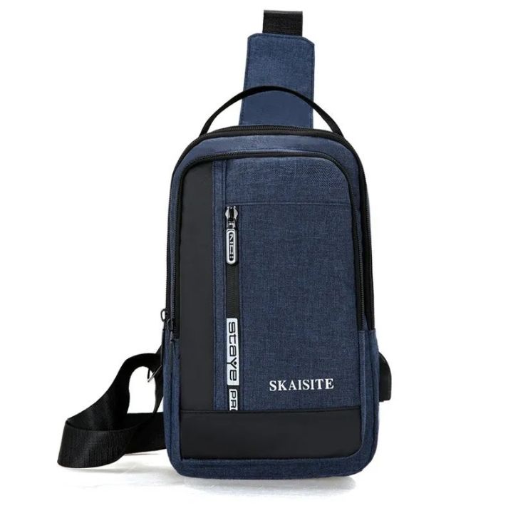 Men's Anti Theft Three Way Sling Shoulder Bag Waterproof Messenger Bag Crossbody Business Messenger Bags.