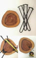 BRASNZ Raw Wooden Table. 