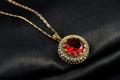 Antique Red Pendent. 