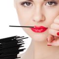 50pcs Disposable Eyeliner Eye Liner Liquid Wand Applicator Cosmetic Brush. 