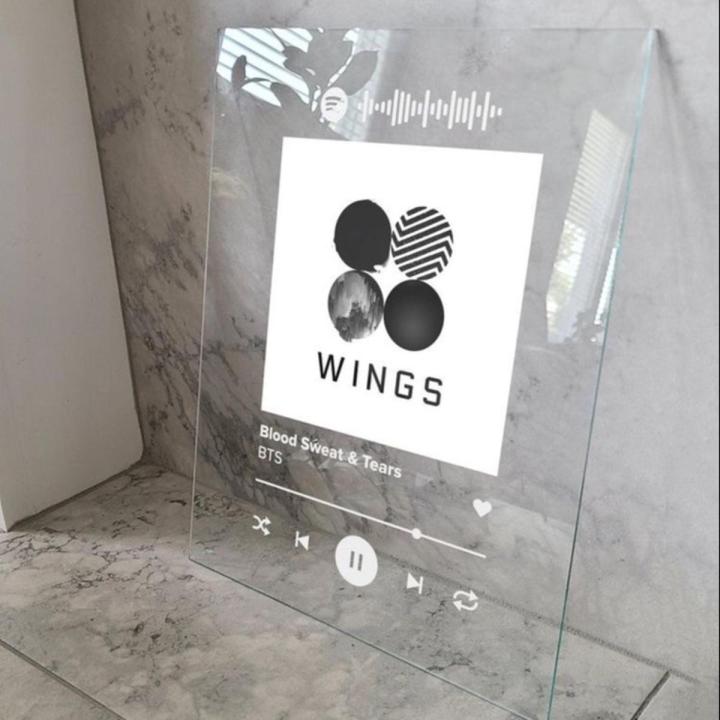 Acrylic Plaque Spotify, Scannable Spotify Picture Plaque, Best Gift Ever