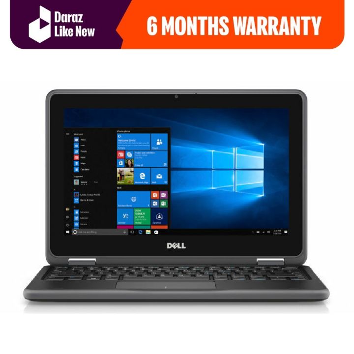 DELL Latitude 3189, Intel Pentium N4200 Quad-Core (1.1 GHz), 4 GB DDR3L Ram, 128 GB SSD, Intel HD Graphics 505, 11.6" Touchscreen 1366 x 768 Convertible 2-in-1 Laptop Windows 10 Pro 64-Bit (Registered Windows)