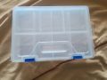 9X6 inch Multi Purpose storage box V240 (8 compartments) Double Portion (2 Layers) for electronic components, Screws, Jewelry and Medicine etc.. 