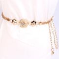 Fashion Simple Chain Belt Women Lady High Waist Gold Belts Waistband For Party Jewelry Dress Metal Chain Belt. 