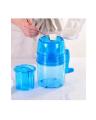Manual  Ice Crusher Ice Cutter Gola Machine Best Quality  - Blue & White. 