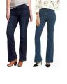 Pair of Boot Cut Flare Jeans for Women. 