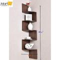 5 Tier Wall Mount Corner Shelves lasani sheet Home Decor. 