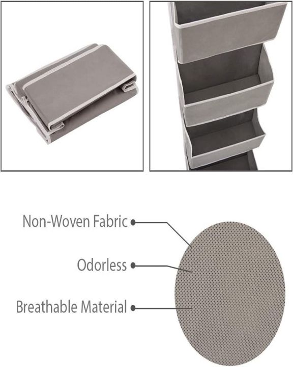 PACK%20Of%202%20Over%20the%20Door%20Hanging%20Organizer%20with%204%20Pocket,%20Home%20Storage%20Organizer%20with%20Hook%20for%20Pantry%20Baby%20Nursery%20Bathroom%20Closet%20Dorm%20-%20Image%203