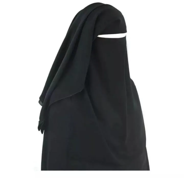 Women%E2%80%99s%20Triple%20Layered%20Niqab%20Hijab%20-%20Premium%20Korean%20Chiffon,%20Soft%20Georgette%20-%20Image%203