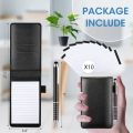 12 Pcs Small Pocket Notepads Holder Set Mini Pocket Note Pad Holder. 