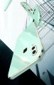 For Vivo Y95 Back Cover Fashion Shiny Plating Square Bumper Camera Protection Case Soft Silicone Shockproof Protective Mobile Phone Cases. 