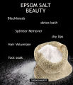 100% Pure Crystal Epsom Salt (Magnesium Sulfate) 1kg. 