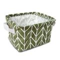 Folding Cotton Fabric Waterproof Laundry Basket Dirty Clothes Toy Mini Storage Basket - Multi Design And Color. 