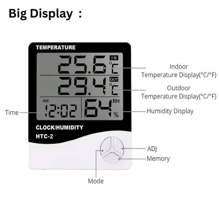 HTC-2%20&%20HTC-1%20Digital%20LCD%20Temperature%20&%20Humidity%20Meter%20%7C%20Indoor%20Outdoor%20Thermometer%20Hygrometer%20Weather%20Station%20Alarm%20Clock%20for%20Room,%20Baby%20Room,%20Greenhouse,%20Egg%20Incubator,%20Aquarium,%20Fridge%20-%20Image%203