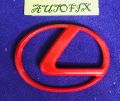 Toyota Lexus plastic Logo  9.5 cm red color 01 PC. 