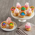 Wilko Cookie & Cupcake Decorating Kit 18 Pieces Cake Set with Free Pack of Doylies (Product of UK). 