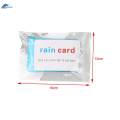 10 Pieces Clear Thick Rain Ponchos Rain Coat for Outdoor Fishing. 