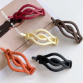 【Exclusive Offer】 Fahion imple Froted Ponytail Clip Duckbill Clip ide Broken Hair Bang Clip Headwear Top Clip Platic Hairgrip Twiter Clip Hair Acceorie Yao tore. 