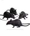 Pack of 3 - Rubber Rat - For Prank - Rubber Chooha - High Quality. 
