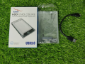 HAWK 2.5″ HDD CASE 3.0 External Case CRYSTAL -  USB 3.0 SATA External 2.5 inch HDD Hard Drive Enclosure Disk Case Box For PC LAPTOP HDD SSD CASE | Case | HDD Case | Hard Drive Case | Hard Drive | SSD case | External Case External HDD SSD case| Transparent. 