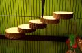 Wooden blockes for Arts and Crafts – DIY - 2 Inch Unfinished Natural Wood Blocks – 25 Pieces. 