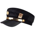 Anime Jojo's Bizarre Adventure Cosplay Cap Jotaro Kujo Joseph Hat Army Military JOJO Caps Hats Badges Animation Around Props. 