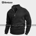 Men's Black Zipper Jacket Best for Winter, Trendy Zipper Fashion Jacket. 