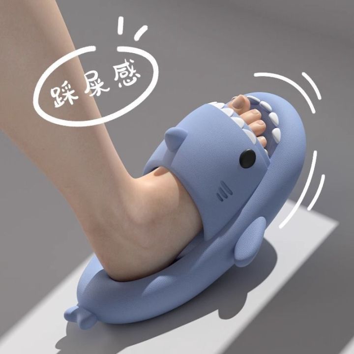 Shark%20Slippers%20Women's%20Summer%20Home%20Bathroom%20Bath%20Non-Slip%20Soft%20Bottom%20Couple%20Outdoor%20Parent-Child%20Sandals%20Men's%20Super%20Thick%20-%20Image%208