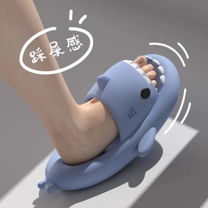 Shark%20Slippers%20Women's%20Summer%20Home%20Bathroom%20Bath%20Non-Slip%20Soft%20Bottom%20Couple%20Outdoor%20Parent-Child%20Sandals%20Men's%20Super%20Thick%20-%20Image%208