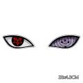Car Styling Vinyl Stickers for Anime Eyes Graphics Motor Bikes Electric Computer Case Decal Waterproof. 
